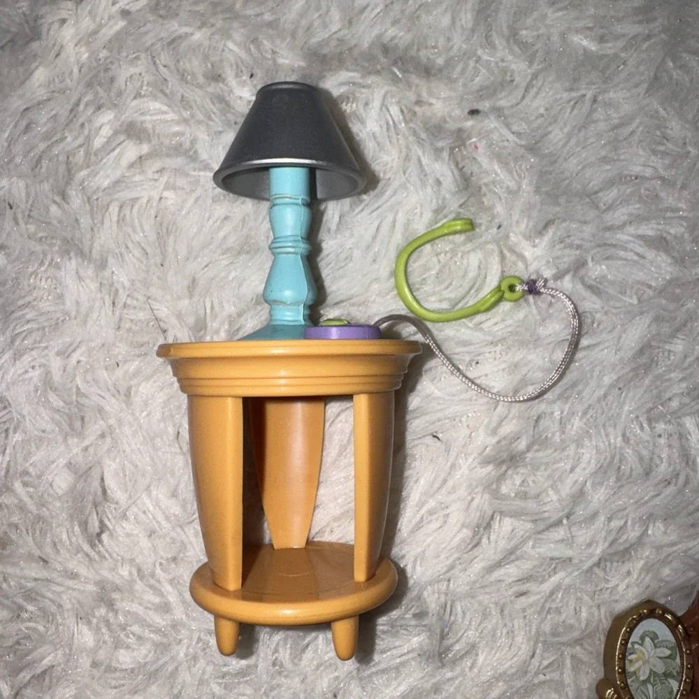 Vintage Fisher Price Loving Family Doll House Furniture Lot 7 Pieces